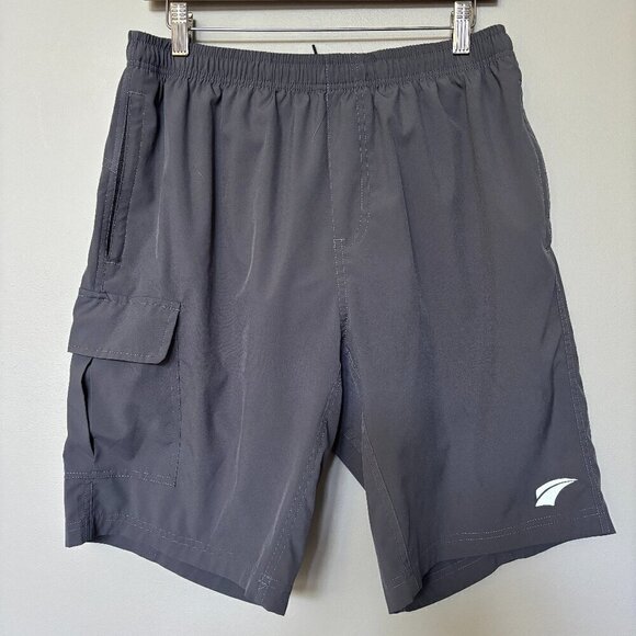 EZRUN Other - Ezrun Shorts Mens Large Gray Mountain Bike Cycling Padded Sportswear‎ Athletic
